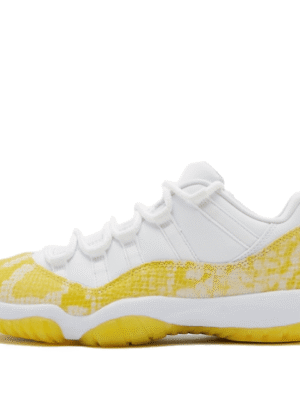 Jordan 11 Low Yellow Snakeskin