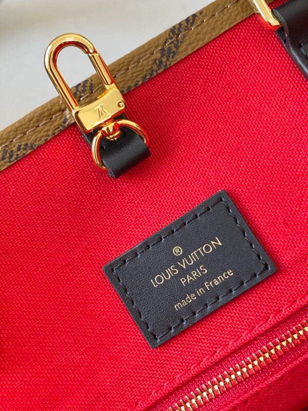 Louis Vuitton OnTheGo MM Monogram And Monogram Reverse Canvas For Women, Women’s Handbags, Shoulder Bags 13.8in/35cm LV M45321