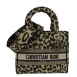 Christian Dior Medium Lady D-Lite Bag Black Gold, For Women, Women’s Handbags 24cm/9.5in CD M0565ORHM_M918