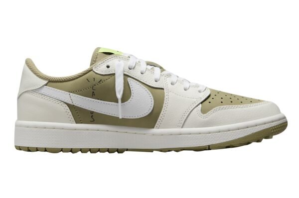 Travis Scott X Air Jordan 1 Low Golf “Olive”