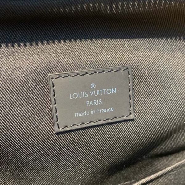 Louis Vuitton Avenue Sling Bag 32cm Damier Graphite Canvas Spring/Summer Collection N42424, Black