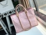 Chanel Deauville Tote 38cm Pink For Women A66941