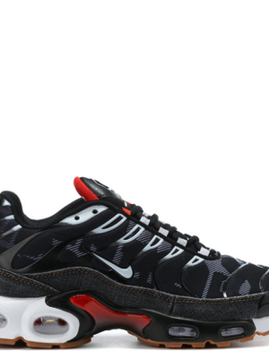 Air Max TN Plus Black Jeans Red
