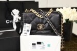 Chanel 19 Handbag 26cm Black For Women AS1160 B04852 94305