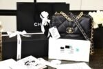 Chanel 19 Handbag 26cm Black For Women AS1160 B04852 94305