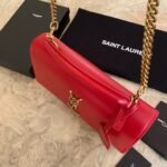 MEDIUM SUNSET SATCHEL IN SMOOTH LEATHER