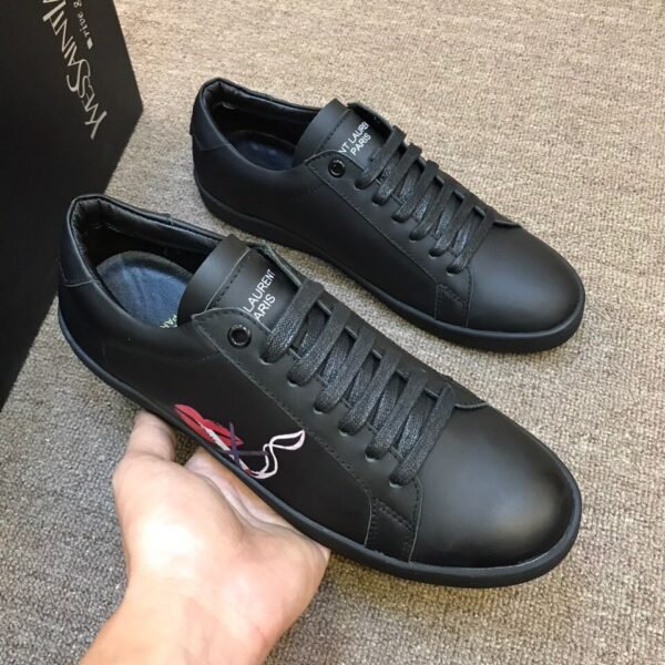 YSL ROSE SNEAKERS IN LEATHER