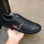 YSL ROSE SNEAKERS IN LEATHER