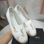 MONOGRAM ESPADRILLES IN METALIZED LAMBSKIN