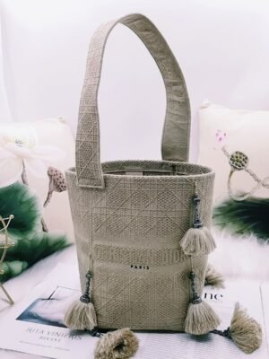 Dior bubble paisley print Bucket
