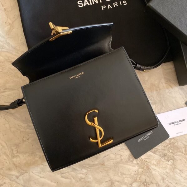 CASSANDRA MONOGRAM CLASP BAG IN MATTE PYTHON