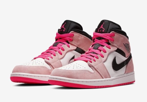 Jordan 1 Mid SE Crimson Tint Hyper Pink