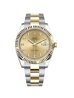 Super Clone Rolex Datejust Steel and Yellow Gold Oyster