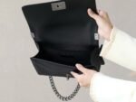 BOY CHANEL SHOULDER BAG Cow Leather