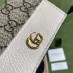 GG Marmont Wallet In White
