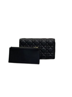 Christian Dior Lady Dior Pouch Black, For Women, Women’s Handbags 8.5in/21.5cm CD S0204SLOI_M989