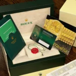 Super Clone Rolex Datejust Two Tone Black Dial