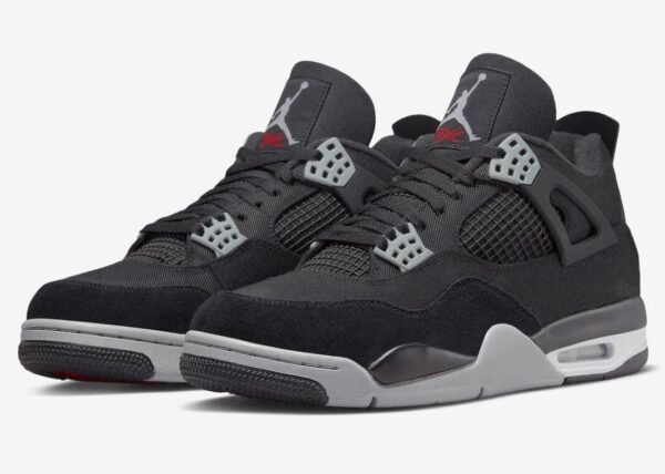Jordan 4 Retro SE Black Canvas