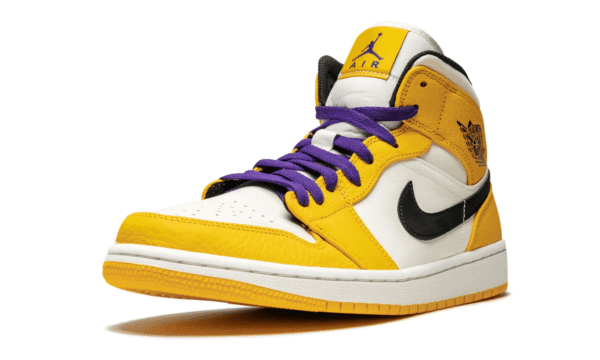 Jordan 1 Retro Mid SE Lakers