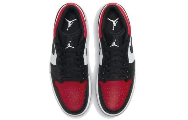 Jordan 1 Low Bred Toe 553558-612