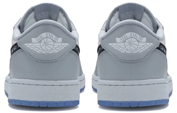 Air Jordan 1 Low x Dior ‘White Grey’