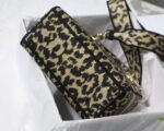 Christian Dior Medium Lady D-Lite Bag Black Gold, For Women, Women’s Handbags 24cm/9.5in CD M0565ORHM_M918