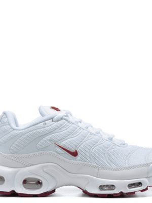 Air Max TN Plus White Maroon Heiress