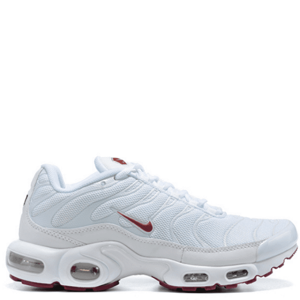 Air Max TN Plus White Maroon Heiress