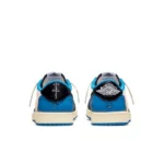 Air Jordan 1 Retro Low x Fragment Design x Travis Scott x ‘Sail Black Military Blue’
