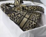 Christian Dior Medium Lady D-Lite Bag Black Gold, For Women, Women’s Handbags 24cm/9.5in CD M0565ORHM_M918