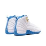 Jordan 12 Retro ‘UNC’ White/University Blue-Metallic Silver 308243-142