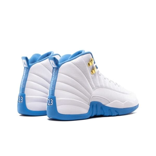 Jordan 12 Retro ‘UNC’ White/University Blue-Metallic Silver 308243-142
