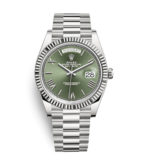 Super Clone Rolex Day Date - Green Dial