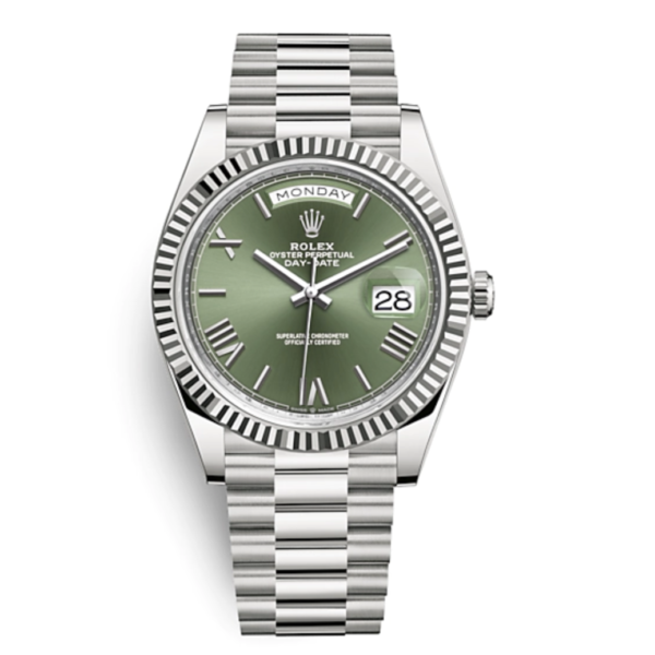 Super Clone Rolex Day Date - Green Dial