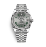 Super Clone Rolex Datejust Grey Dial Wimbledon Jubilee