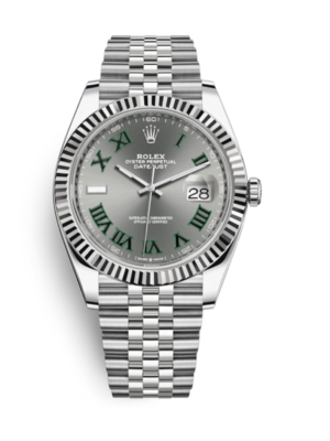 Super Clone Rolex Datejust Grey Dial Wimbledon Jubilee