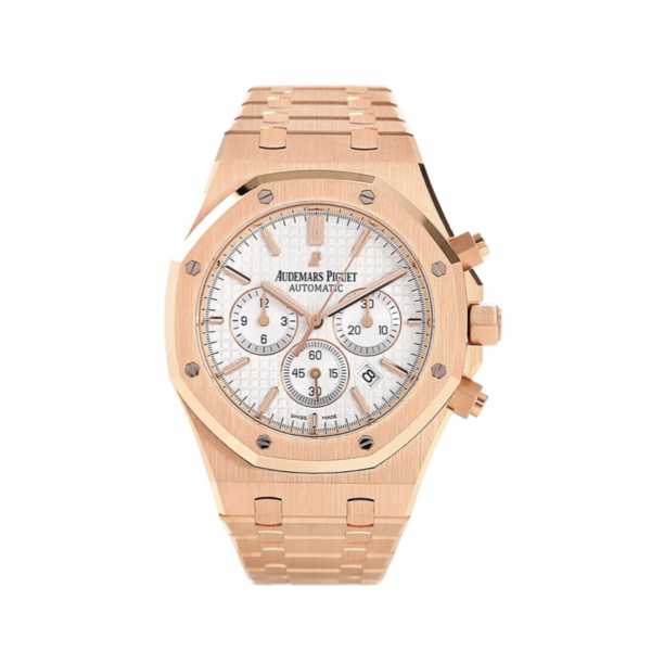 Super Clone AP Royal Oak Chronograph Rose Gold
