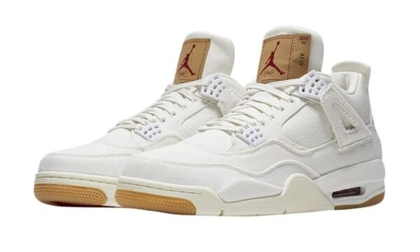 Jordan 4 Retro Levi`s White