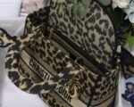 Christian Dior Medium Lady D-Lite Bag Black Gold, For Women, Women’s Handbags 24cm/9.5in CD M0565ORHM_M918
