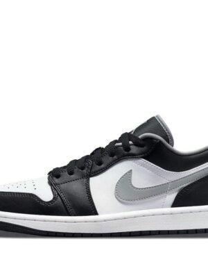 Jordan 1 Low Black White Grey 553558-040
