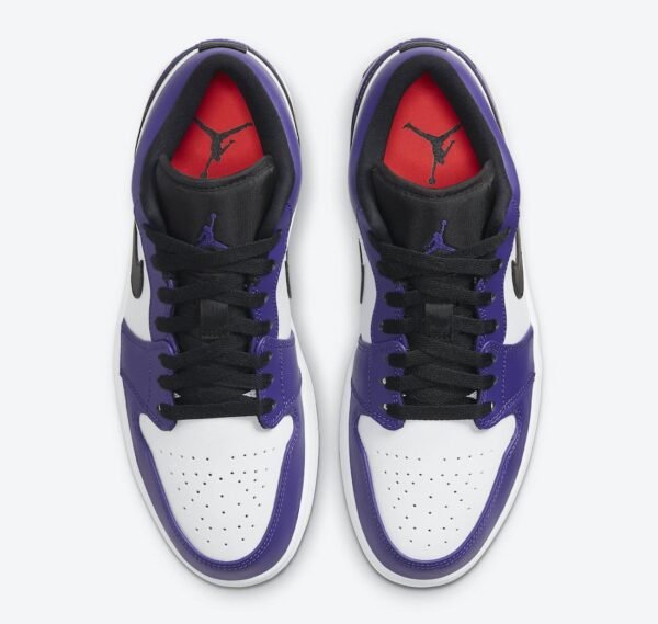 Jordan 1 Low Court Purple