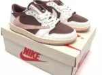 Travis Scott x Air Jordan 1 Low OG “Dark Pony/Pink Oxford“