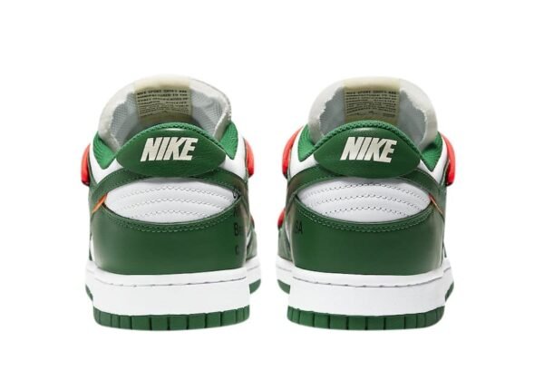 Off-White x Nike Dunk Low Pine Green
