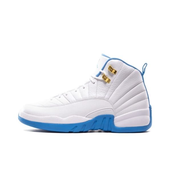 Jordan 12 Retro ‘UNC’ White/University Blue-Metallic Silver 308243-142