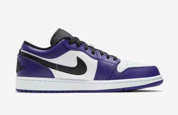 Jordan 1 Low Court Purple