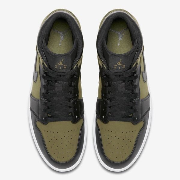 Jordan 1 Retro Mid Olive Canvas