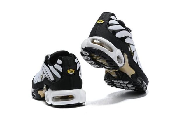 Air Max TN Plus White Black Metallic Gold