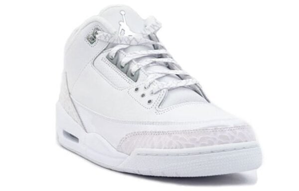 Jordan 3 Retro ‘Pure Money’ White/Metallic Silver 136064-103