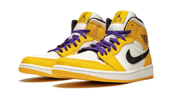 Jordan 1 Retro Mid SE Lakers