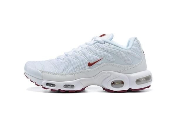 Air Max TN Plus White Maroon Heiress